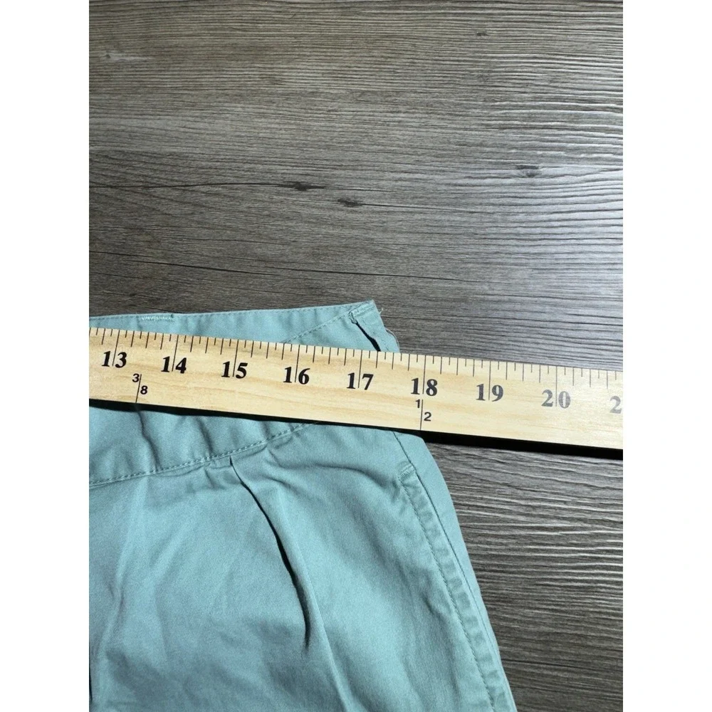 Polo by Ralph Lauren Tyler Short Mint Green Pleated Cotton Shorts Size 38 Man